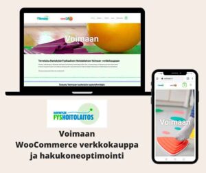 digitimantti, timanttipuoti, referenssi, woocommerce verkkokauppa, voimaan verkkokauppa, rantakylan fysikaalinen hoitolaitos